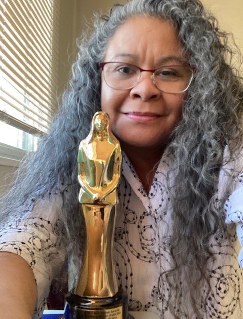 Tina Lameman win Outstanding Actress in a Leading Role at the 2020 Red Nation Awards for her portrayal of Ma-Ma-Oo in Monkey Beach