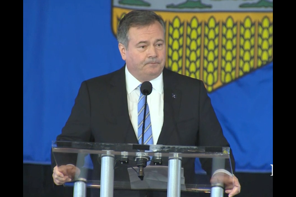 Premier Jason Kenney announces resignation in Calgary tonight after winning the leadership review.