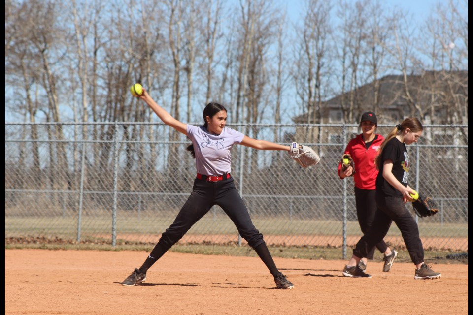 A Softball Pitching Clinic took place on April 29 and 30 at the Peter Kushnir Diamonds in Bonnyville as a way to warm up players' pitching arms prior to the start of the 2023 season.