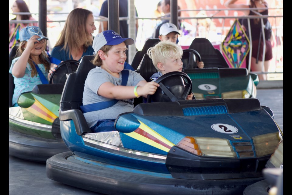 Summer Days fun - bumps included — took over the community for the Heritage Day long weekend.   LLB POST Photo