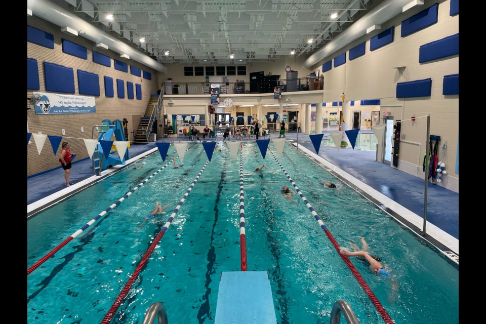 Over two dozen youth from the Lac La Biche White Caps Swim Club participated in a long distance swimming challenge last month, swimming over 88 kilometres over two days while simultaneously fundraising $4,000 to support the local swim club's operational costs.