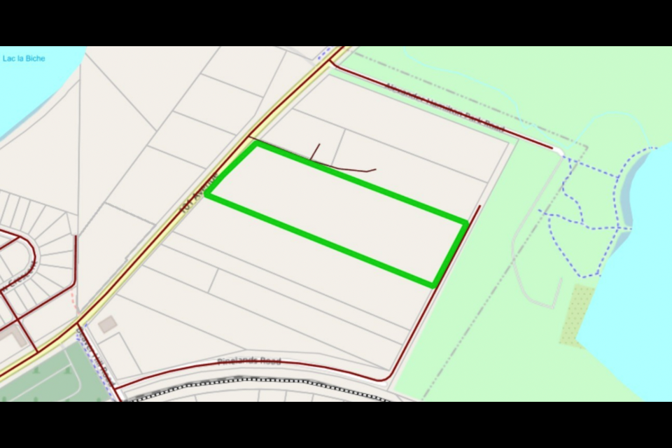 On Sept. 6, Lac La Biche County council selected the municipal-owned location near 90 Street and 101 Avenue for the project to become the location for the new Transitional Housing Project. The almost-eight-acre property is located by “the east lift station near Alexander Hamilton Park."