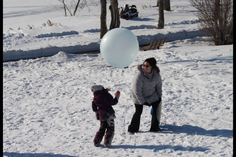 The Town of Bonnyville celebrates 75th birthday on Pontiac Park hill.