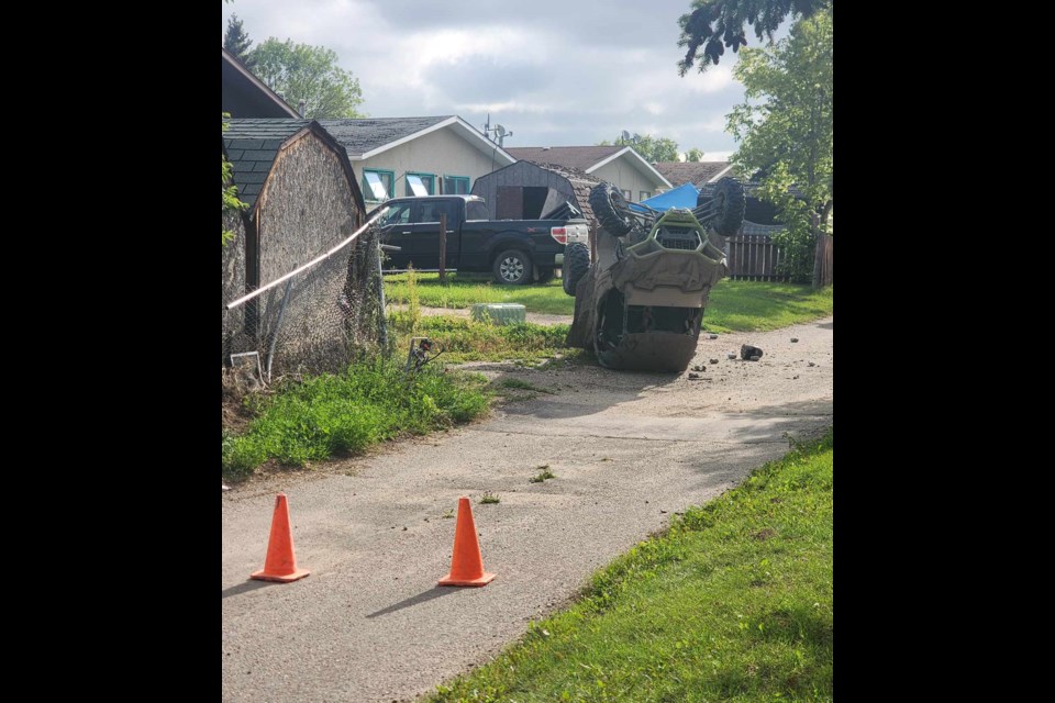 RCMP continue to investigate the break in of a residential garage and the attempted theft of a utility task vehicle that caused thousands in damages in the Town of Bonnyville on the morning of Aug. 4.