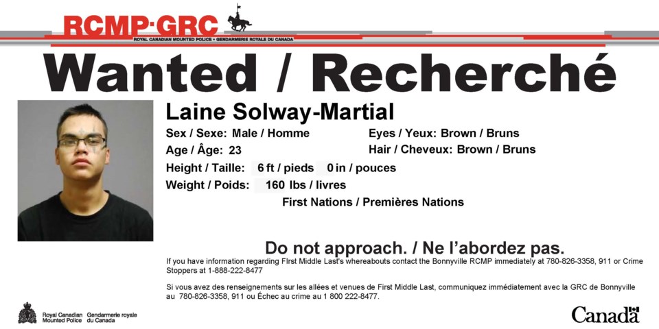 Wanted poster Solway Martial