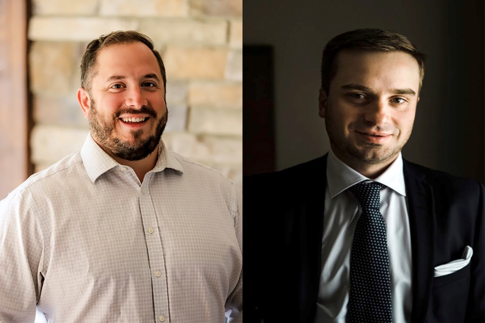Two current Jr. A Pontiacs staff members, Neil Langridge (left) and Chad Nelson (right), have been hired to the role of Associate General Managers.