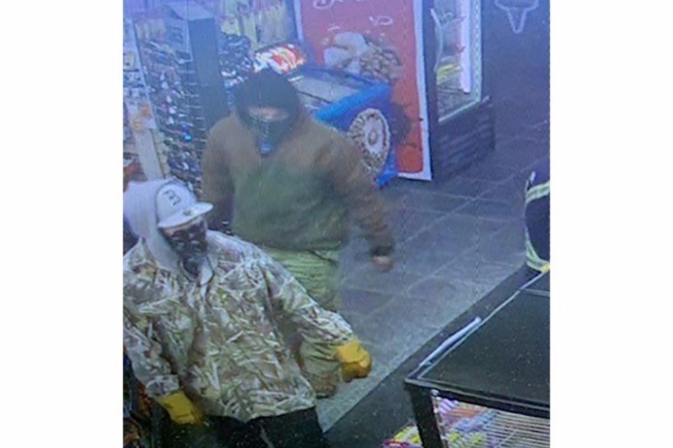 Cold Lake RCMP are asking for the public's help in identifying two individuals suspected of breaking into a Bonnyville residence and stealing firearms and truck. Police believe the two suspects are traveling in another stolen vehicle. RCMP ask members of the public not to approach the suspects, but to call police immediately. 