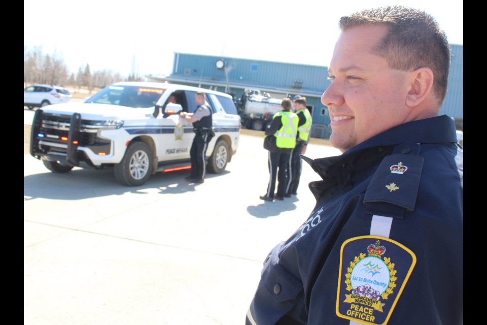 Chris Clark, the Director of Training at Lac La Biche County's Law Enforcement Training Program says there is more demand on front-line law enforcement members, and new recruits are always welcome.