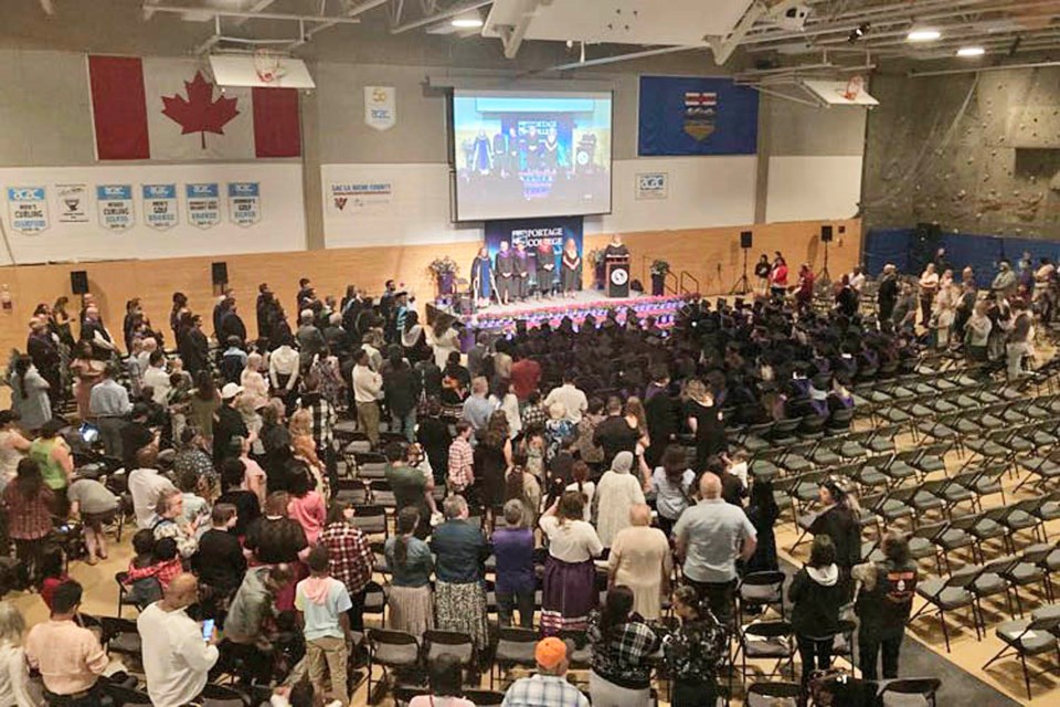 The 2023 convocation ceremonies at Portage College took place Friday morning and included speeches faculty members and students, and the distribution of awards and diplomas. 