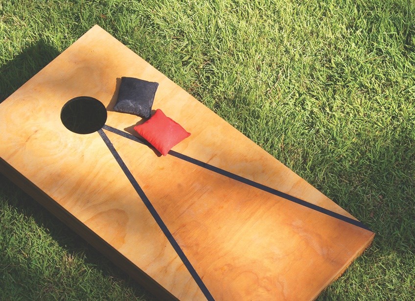 Cornhole - bean-bag-toss — whatever you call it, teams could win cash for playing it the second Rich Lake tournament on June 17.