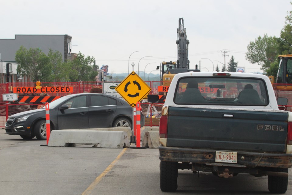 Municipal officials say Main Street will re-open as scheduled at the end of the construction season. Some local business owners say they were surprised by the extent of the construction zone and its implications.