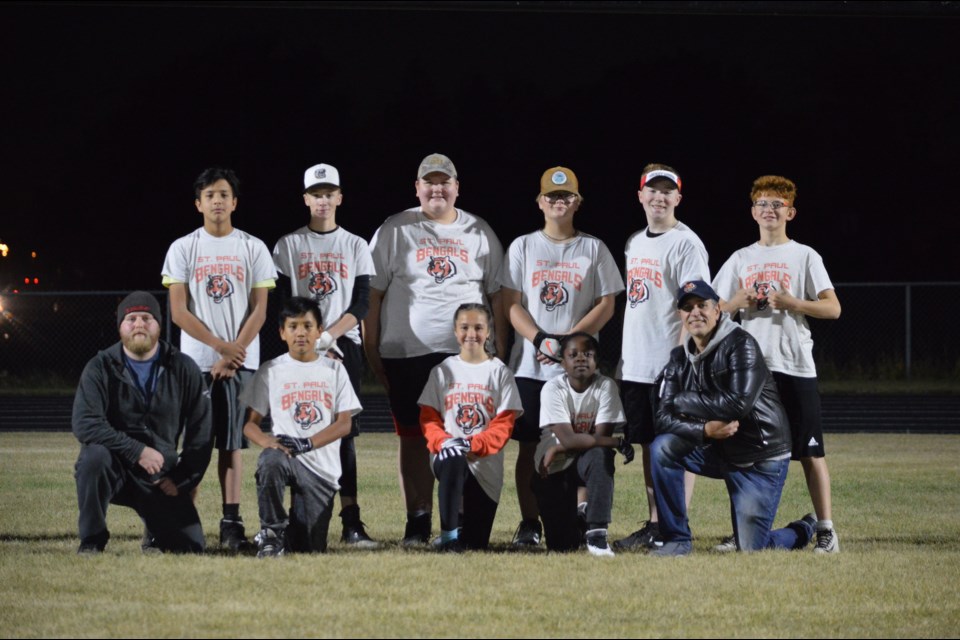 The Spitz were the champions of the St. Paul touch football league. Tala Tomlinson photo.