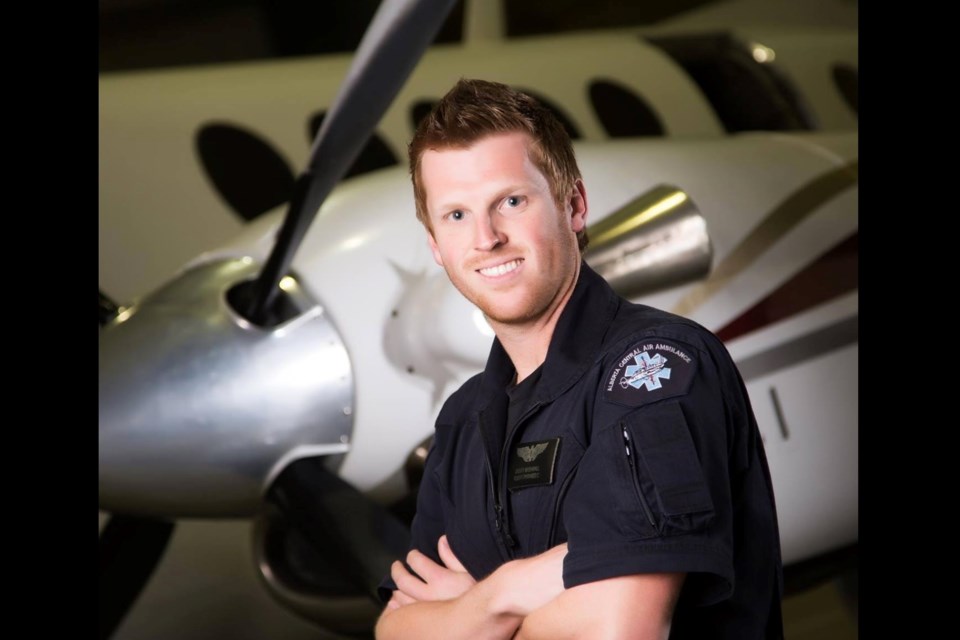 Alberta Paramedics Association President Dusty Myshrall was receiving his COVID vaccine last week after the January 11 announcement that paramedics have been added to the scheduled rollouts.    Image: facebook/Dusty-Myshrall.