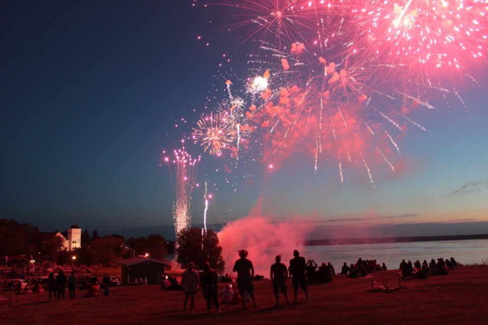 The Lac La Biche Summer Days fireworks show will light up the sky on Sunday night. Summer Days organizers say the fireworks will start at 11 pm from the McArthur Park beach. 