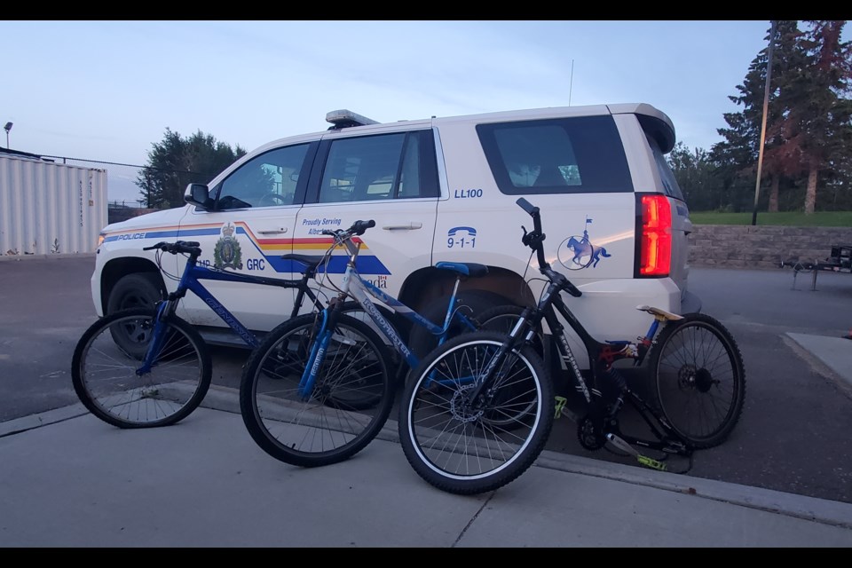Lac La Biche RCMP want to help someone get their bikes back.