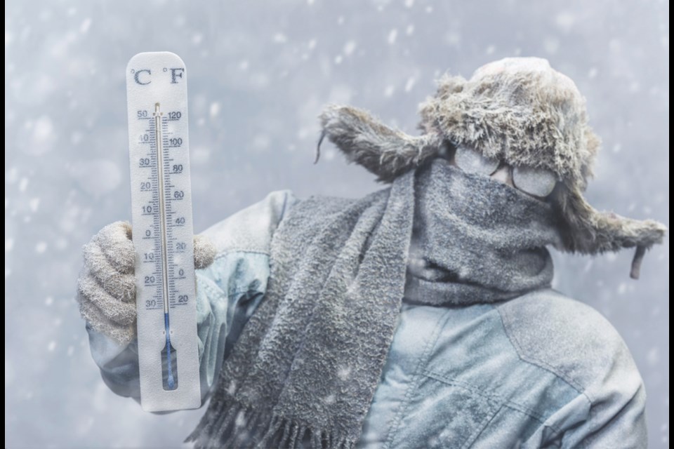 Bundle up to avoid frostbite, says province's top AHS doc as Lakeland temperatures continue to fall. 