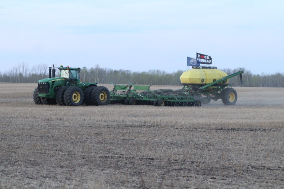 Wonder who this farmer near the northeastern Alberta hamlet of Hylo will blame if the Oilers lose Game 4 Monday night against the Avs?