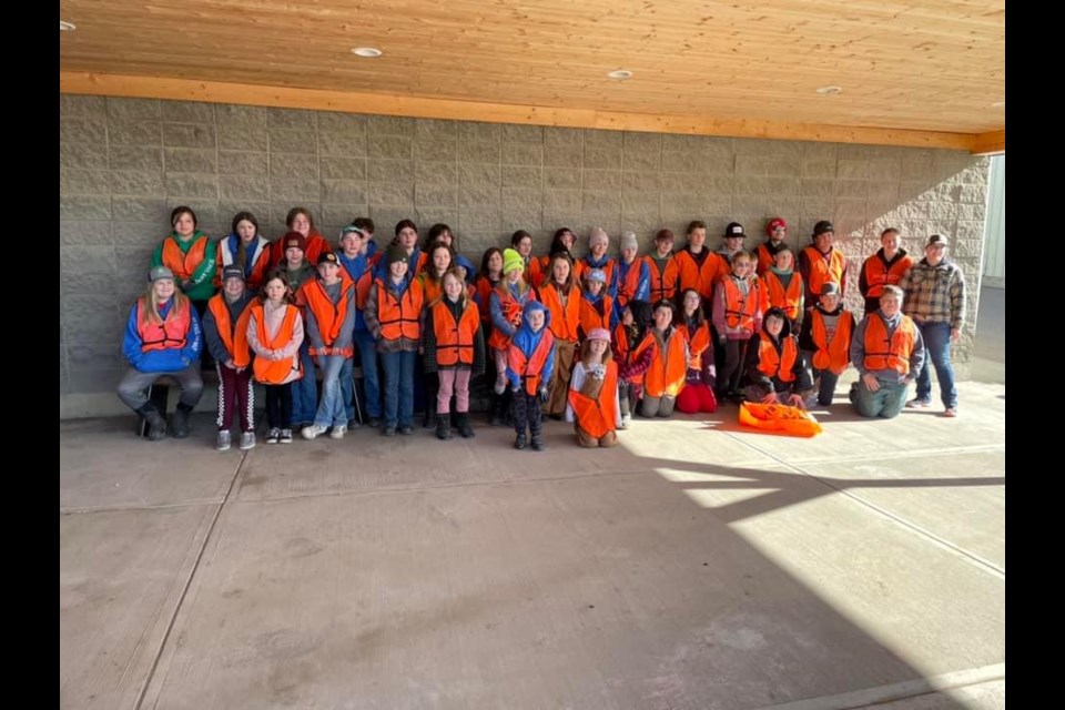 St. Paul 4-H Multi Club members took part in the spring highway clean-up on May 4.