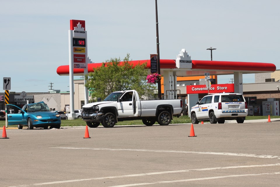 A two vehicle collision on Thursday in St. Paul was fatal.