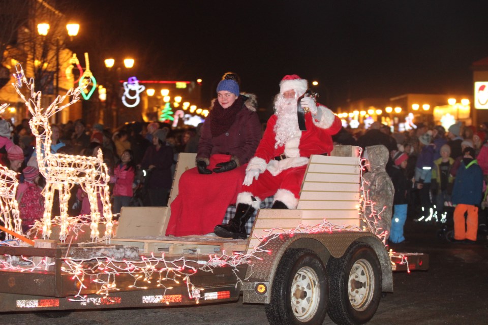 Organizers have made the tough choice to cancel the Light Up Parade this year. A downtown tree will be lit up, and nominiations are open to select a junior citizen of the year — but there will be no crowd-events due to COVID concerns.   LLB POST FILE
