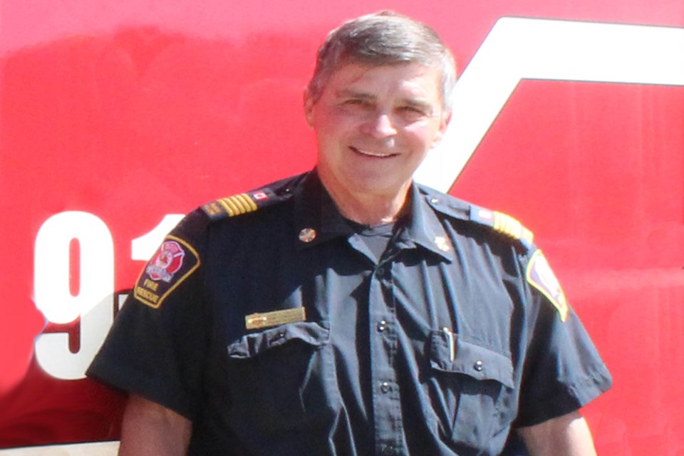 Lac La Biche County regional fire chief John Kokotilo joins other Alberta fire officials with concerns over the vaccine rollout.    POST file