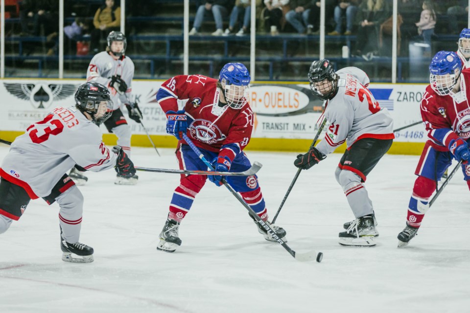 The St. Paul Canadiens lead the series against the Lloydminster Bandits 3-1.