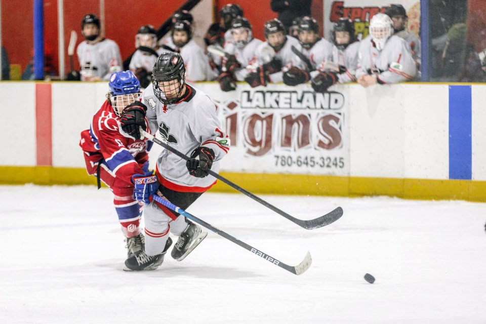 The St. Paul Canadiens welcomed the Lloydminster Bandits to the Clancy Richard Arena on Feb. 4.