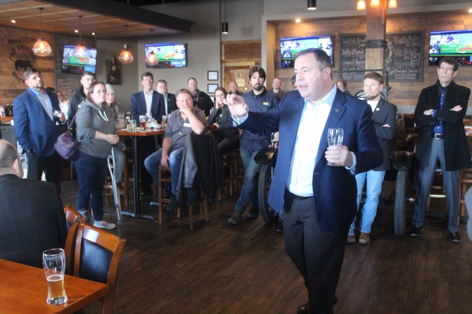 A wide selection of guests were at Thursday's meet and greet event with Premier Jason Kenney, including former mayors, industry representatives and UCP supporters.