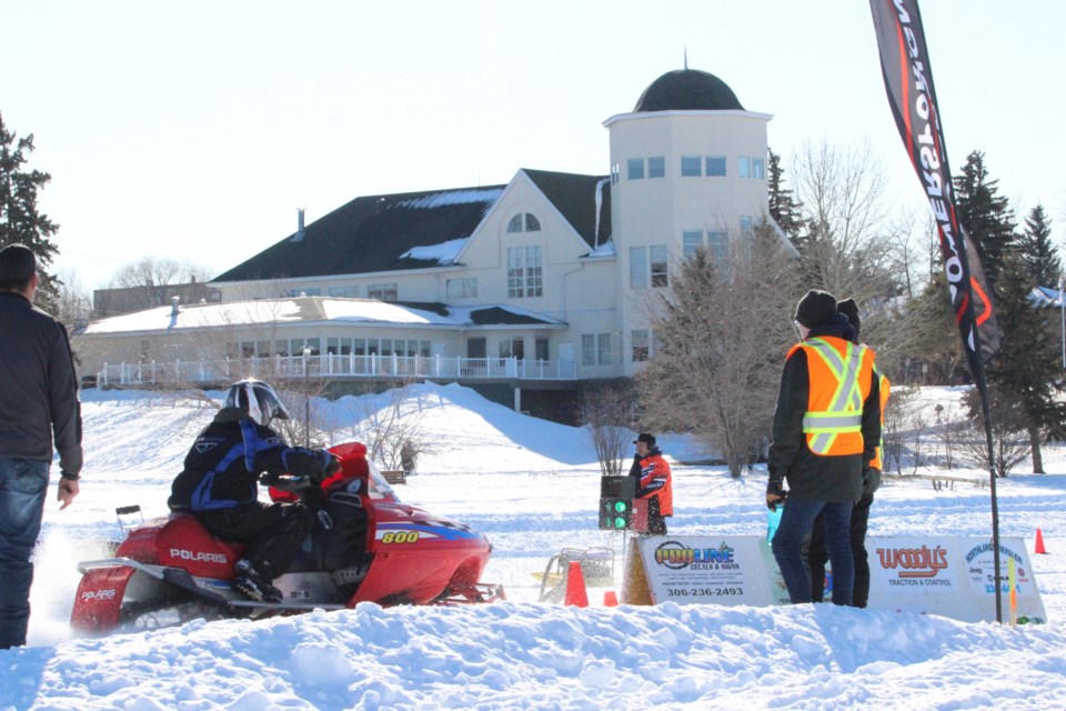Snowmobile drag races are back in Lac La Biche for the March 5 weekend at the Winter Festival of Speed.