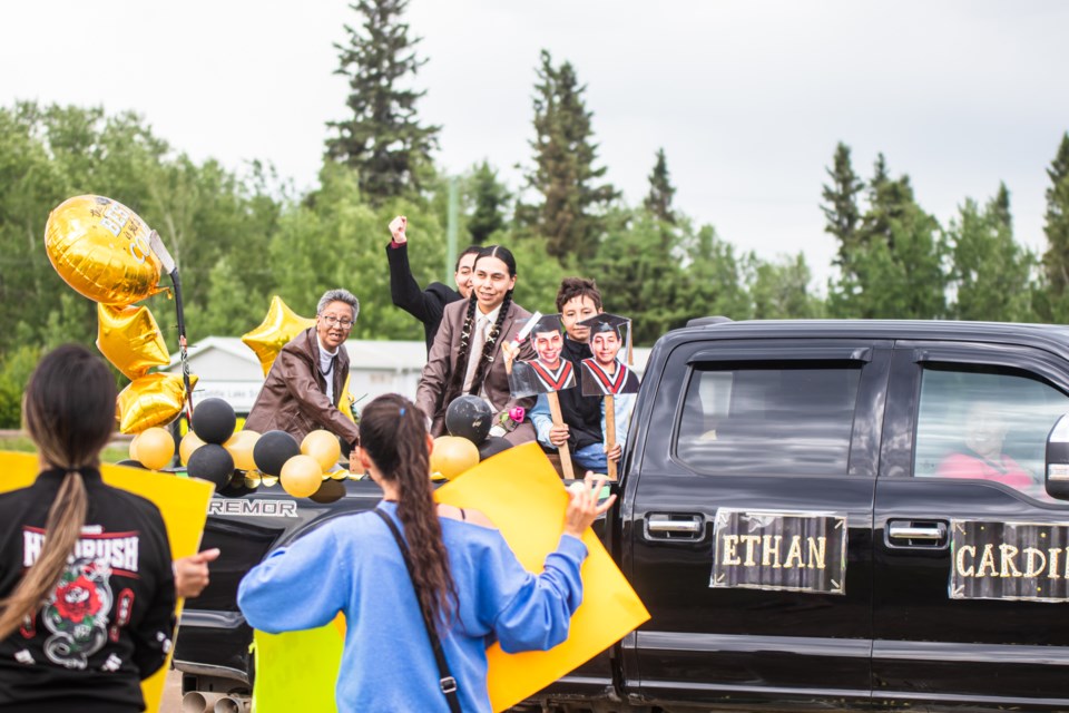 On June 14, Saddle Lake held a parade to celebrate the 2024 graduates of Kihew Asinîy Education Centre.