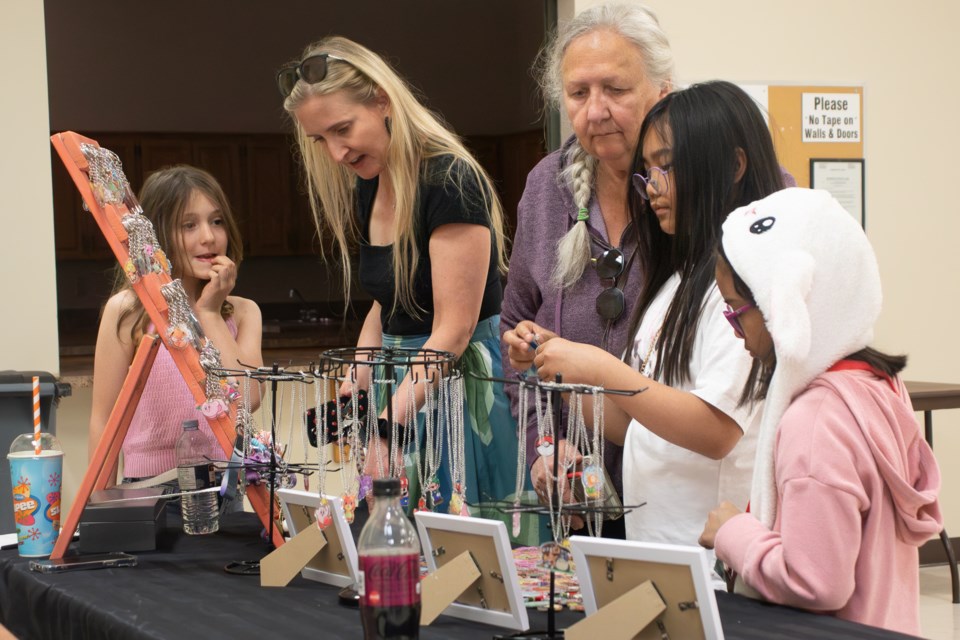 On June 14, members of the community visited the St. Paul Municipal Library during its first mini pop-up teen market.