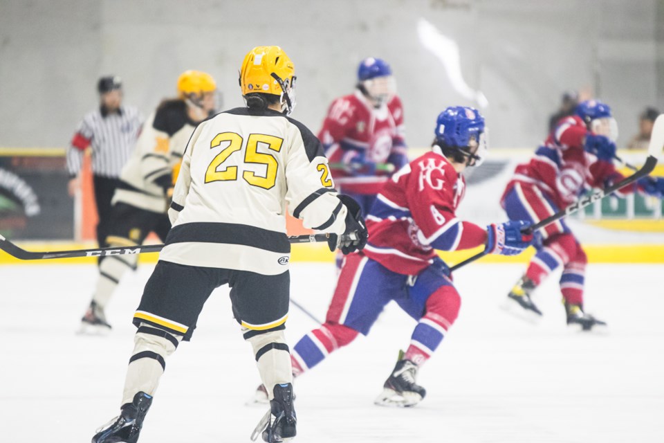 The St. Paul Canadiens play the Onion Lake Border Chiefs on Feb. 2 at the Clancy Richard Arena.