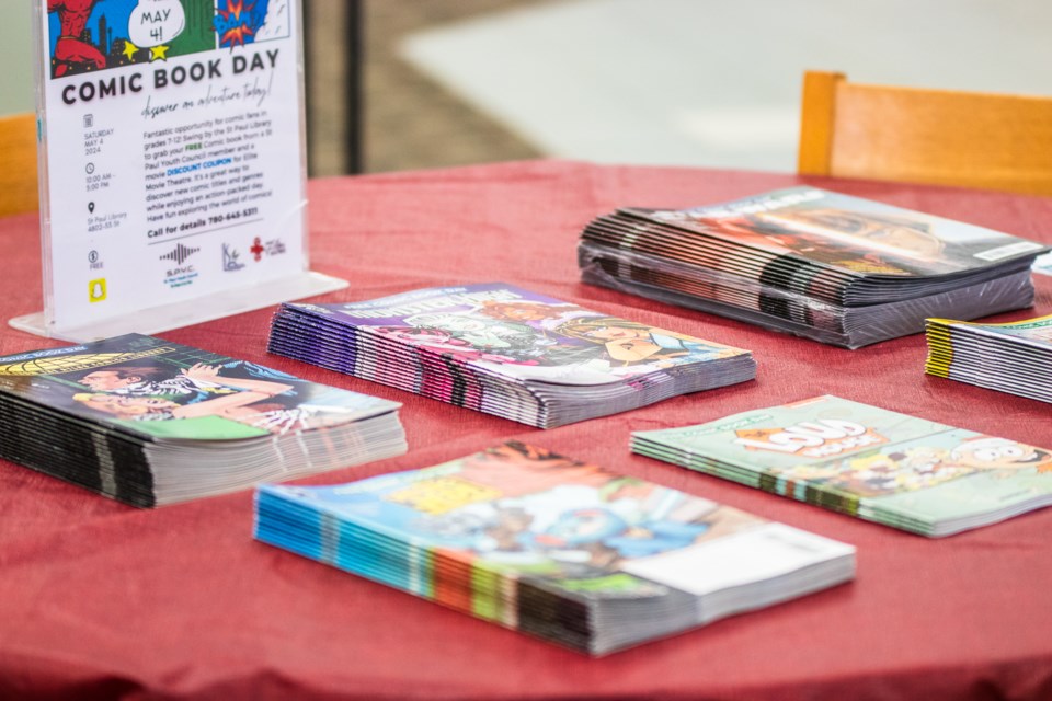 On May 4, the Comic Book Da was celebrated at the St. Paul Municipal Library.