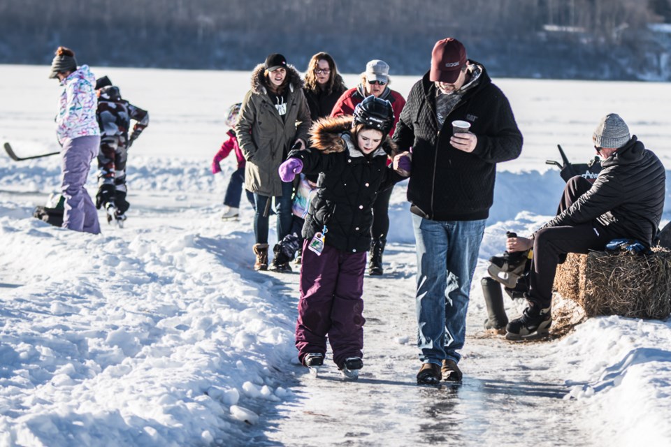 On Feb. 18, the Bonnyville Oilmen's Society held its annual Family Fun Day at the Vezeau Beach Park in Bonnyville, seeing over 300 of the community attend the event.