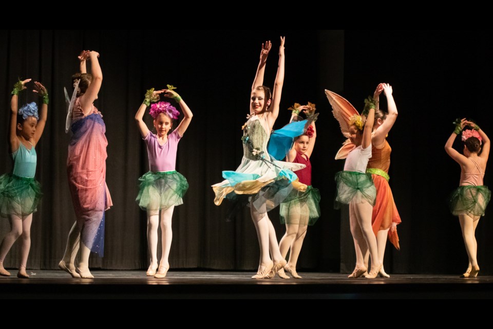 Ballet students showcase their skills in the "Primaveral - The Arriving of Spring" ballet performance during the St. Paul Arts Foundation's Festival of Arts on April 22.