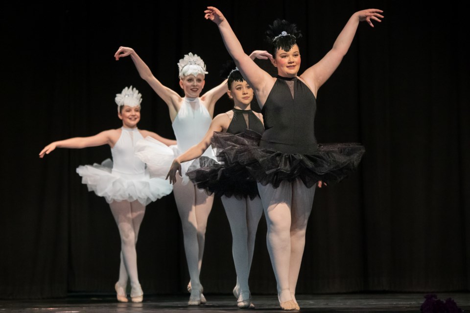 A ballet performance was among the many dances on May 11.