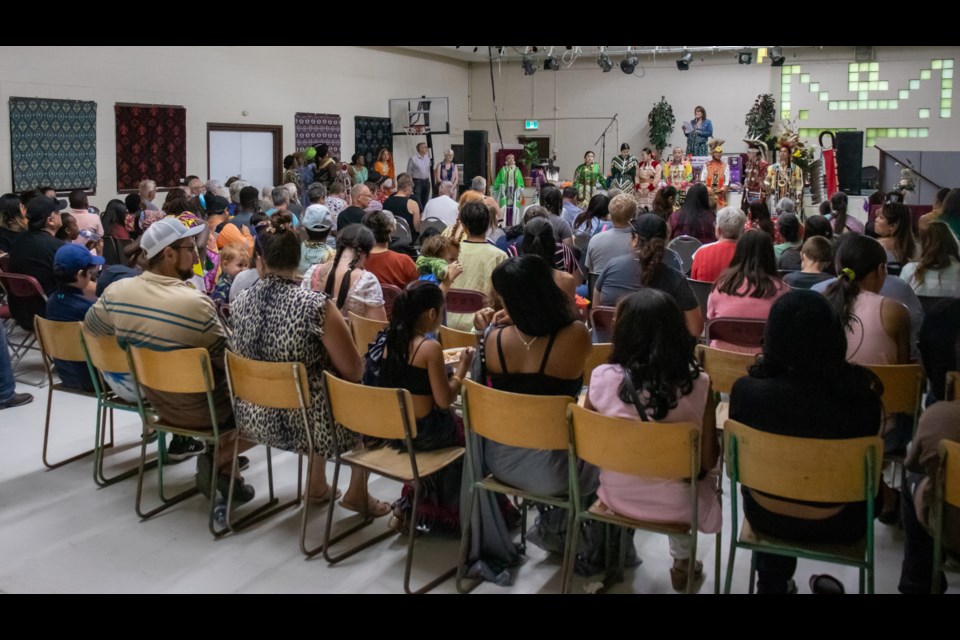 Mannawanis Native Friendship Centre had an unexpected massive turnout during multicultural event.