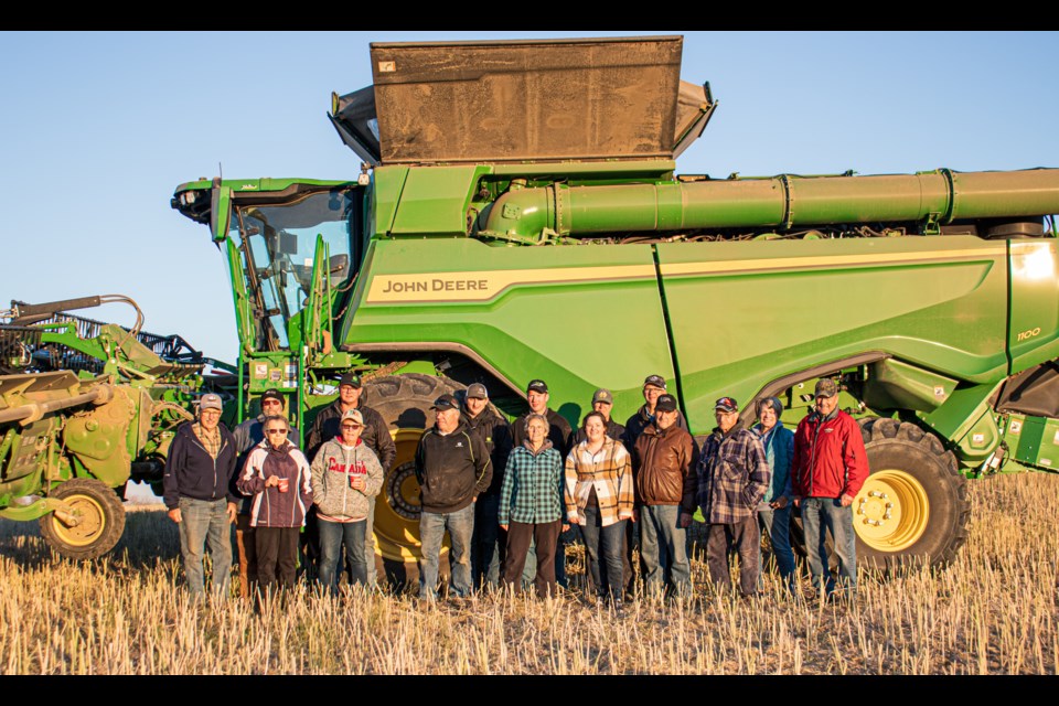 Acres of Hope Growing Project, a community-based initiative in Mallaig, completed its harvest on Oct. 13. The crops harvested will be sold throughout the year, with proceeds going to the Canadian Foodgrains Bank (CFB).