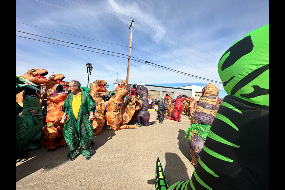 Residents from the Lakeland region took part in the Jurassic Jamboree in Drumheller.