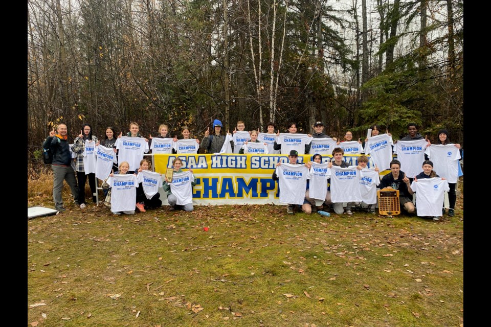 Students from St. Paul Regional High School won this year's ASAA cross country provincials in the 3A category.