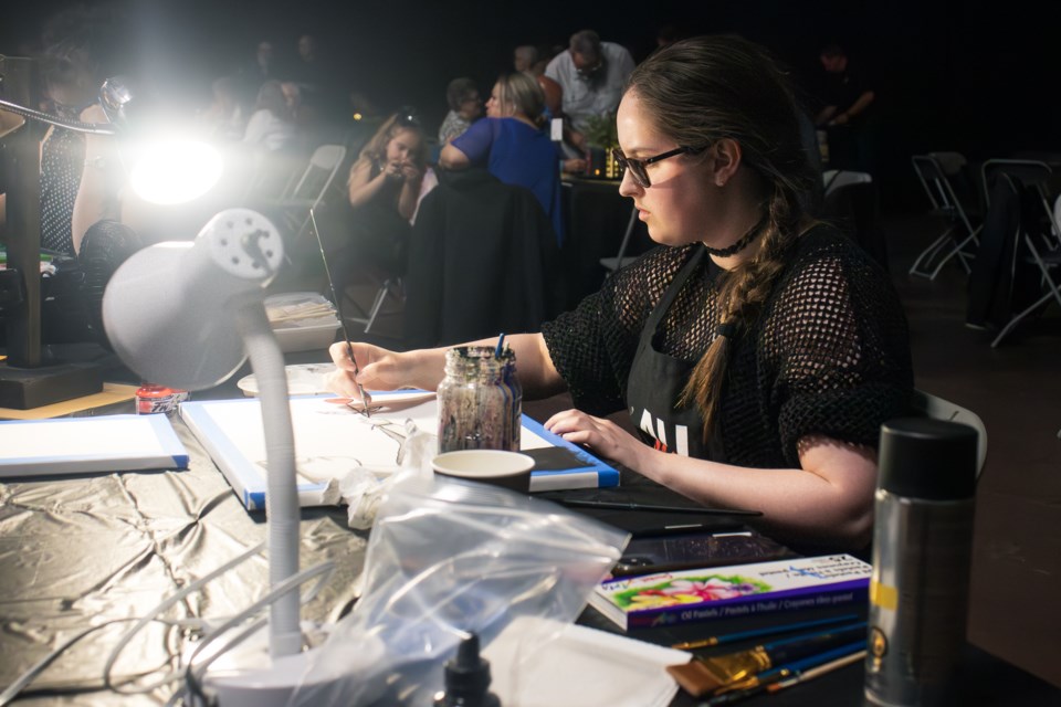 Elise Proulx is one of the five artists featured during the Jazz Art event.