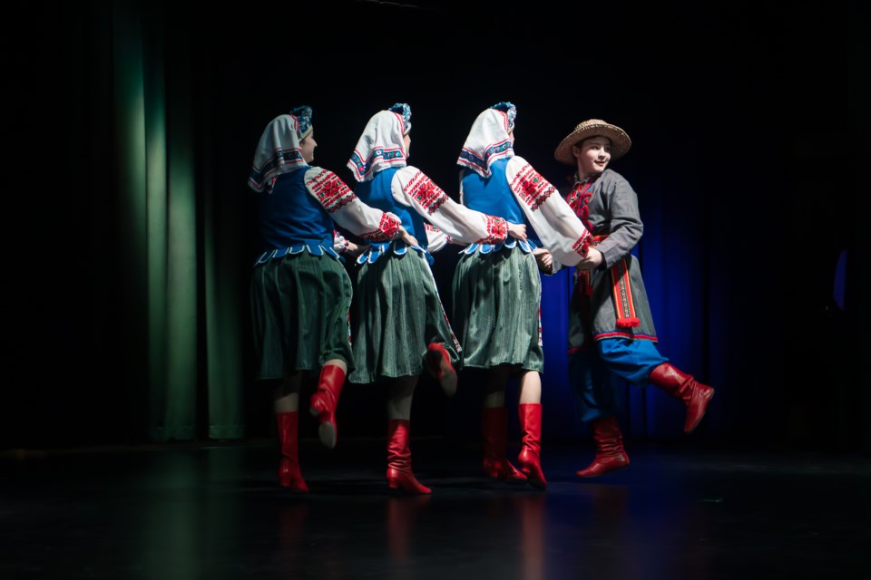 The Viter group performing their Volyn Polka dance.