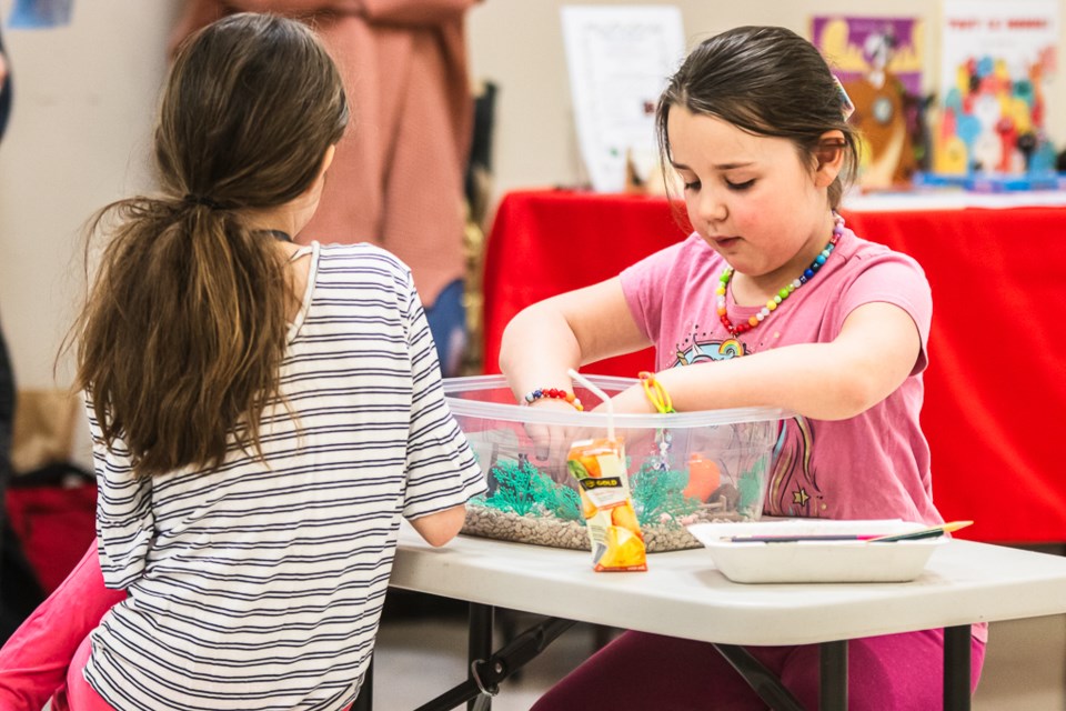 Members of the community had some fun and a day of learning during the St. Paul Municipal Library's Family Literacy Day on Jan. 22.