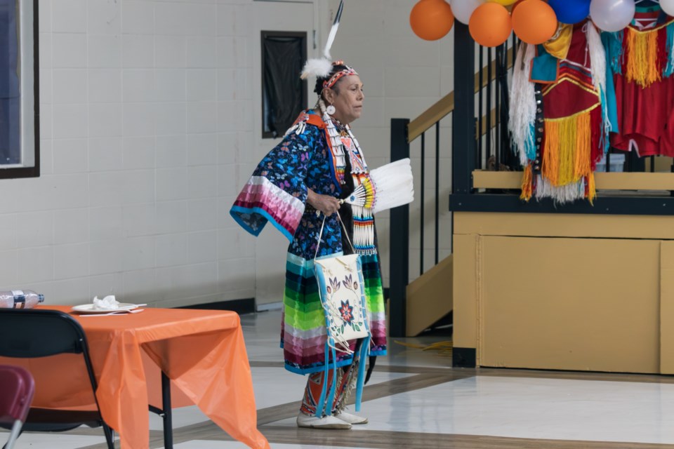 Dancers from Kehewin took part at Mannawanis Native Friendship Centre's  celebration of National Indigenous Peoples Day on June 20.