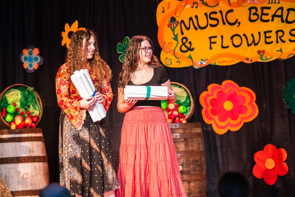 On March 20, students in Grade 9 to 12 at École Notre Dame High School (NDHS) presented the first show of the "Groovy" production to the Bonnyville community.