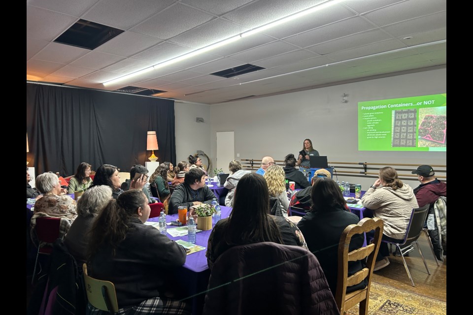 A seed starting workshop was held at the St. Paul & District Arts Foundation building on Feb. 25, hosted by Lakeland Agricultural Research Association.