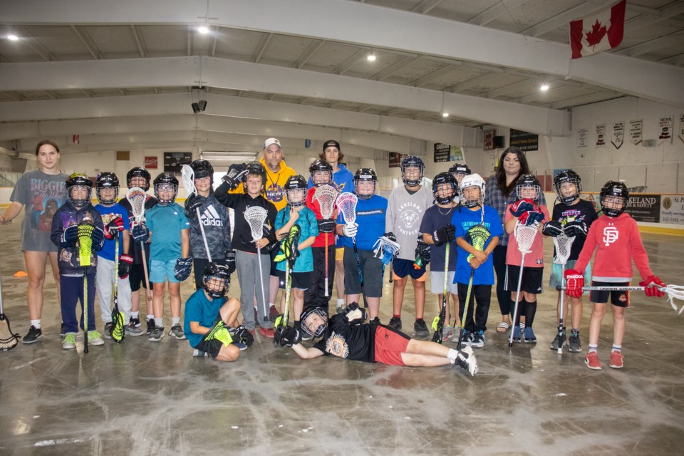 On Aug. 17, a free lacrosse day camp was held at the Cap Arena in St. Paul.