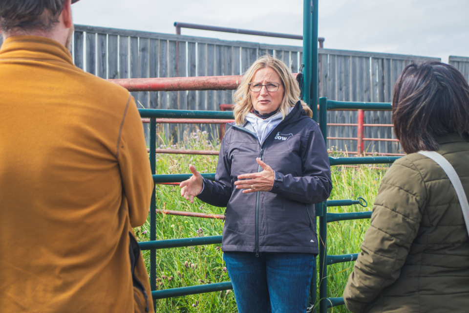 Janice Wirsta and Kevin Wirsta (not pictured) established K-Cow Ranch in 1999.