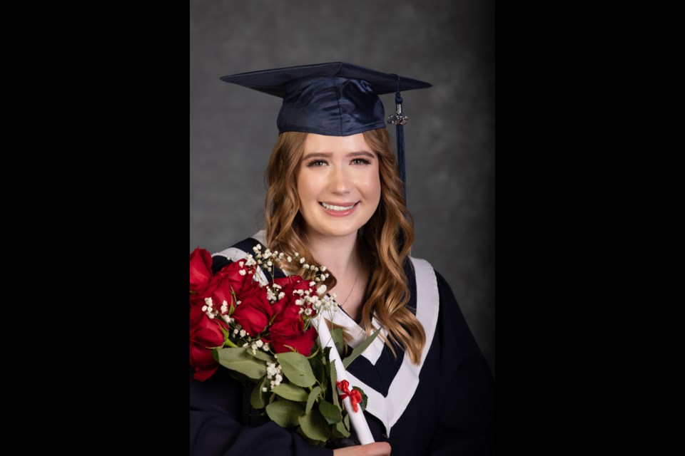 Ecole Beausejour 2023 graduate Leanne Cote