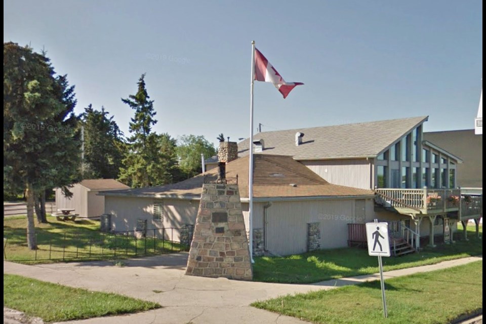 The Lac La Biche Legion on Churchill Drive. Executive members say there isn't much room to expand without removing the original cabin that is attached to the building. A raffle organized by the local Legion is offering up a $10,000 cash prize.